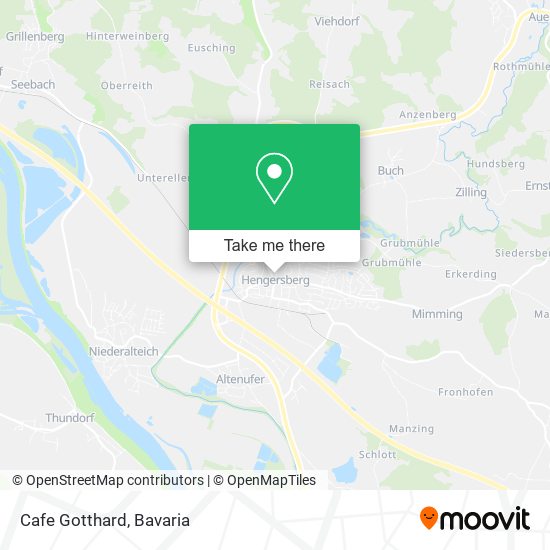 Карта Cafe Gotthard
