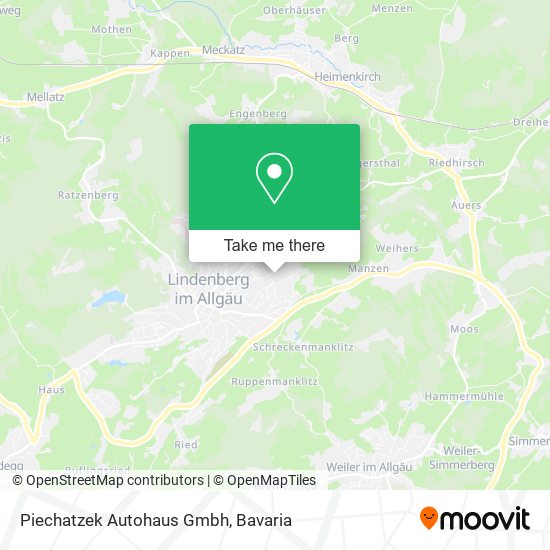 Piechatzek Autohaus Gmbh map