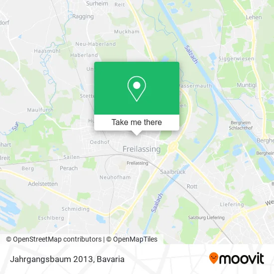 Карта Jahrgangsbaum 2013