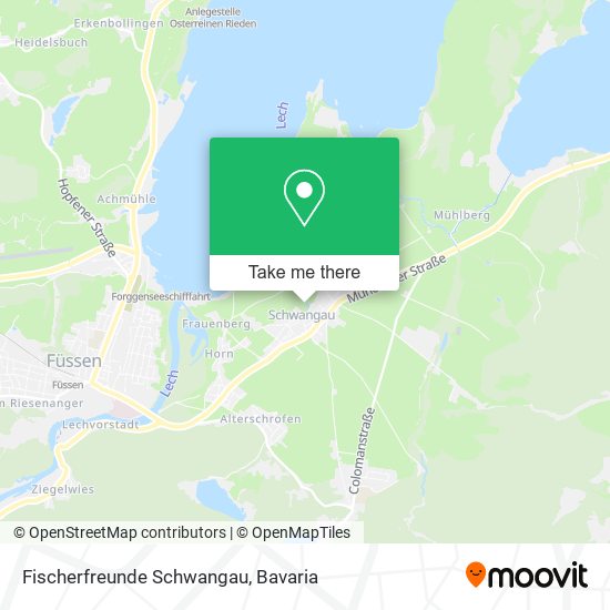 Fischerfreunde Schwangau map