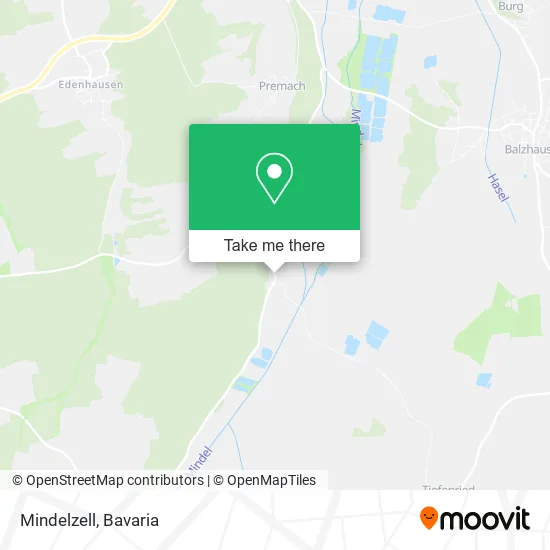 Карта Mindelzell