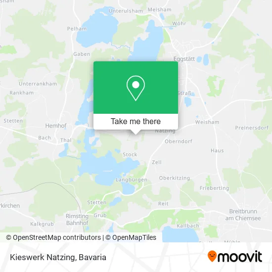 Карта Kieswerk Natzing