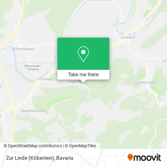 Карта Zur Linde (Köberlein)