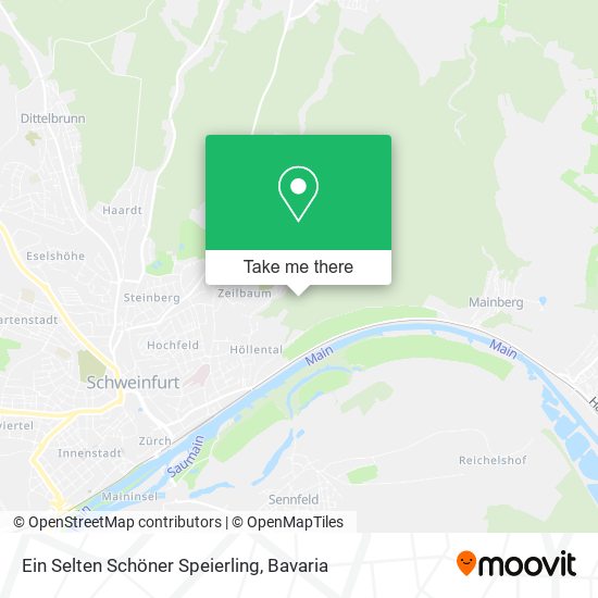 Ein Selten Schöner Speierling map
