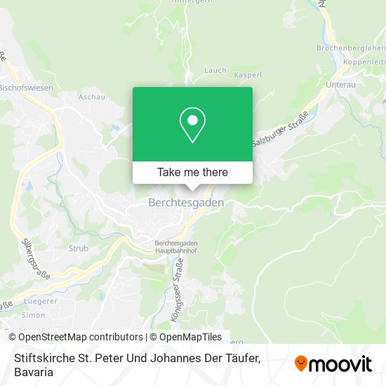 Stiftskirche St. Peter Und Johannes Der Täufer map