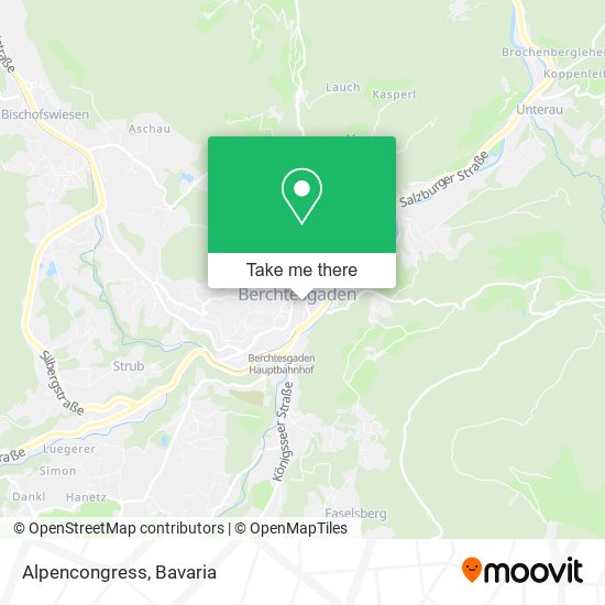 Alpencongress map