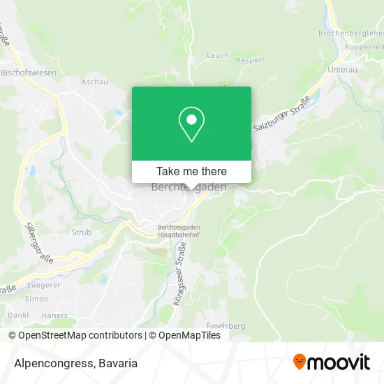 Карта Alpencongress