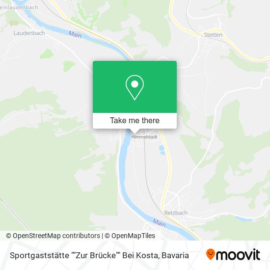 Sportgaststätte ""Zur Brücke"" Bei Kosta map