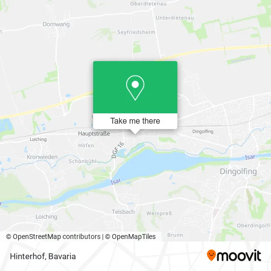 Карта Hinterhof