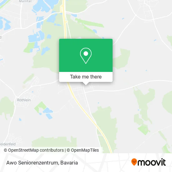 Карта Awo Seniorenzentrum