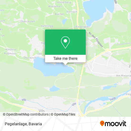 Карта Pegelanlage