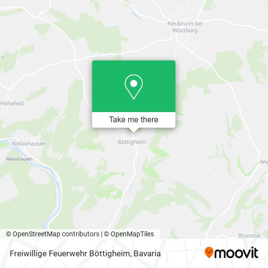 Freiwillige Feuerwehr Böttigheim map