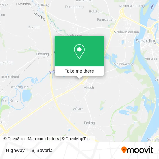 Карта Highway 118