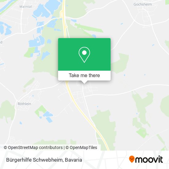 Bürgerhilfe Schwebheim map