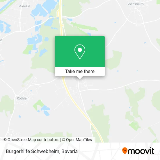 Карта Bürgerhilfe Schwebheim