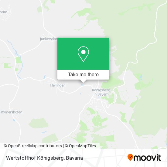 Wertstoffhof Königsberg map