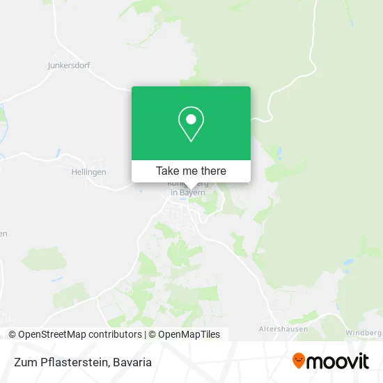 Карта Zum Pflasterstein