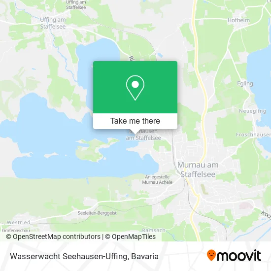 Карта Wasserwacht Seehausen-Uffing