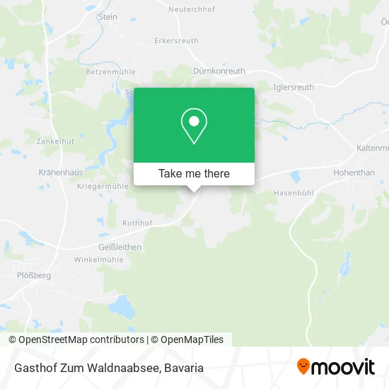 Карта Gasthof Zum Waldnaabsee