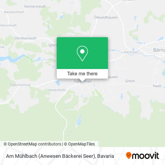 Am Mühlbach (Anwesen Bäckerei Seer) map