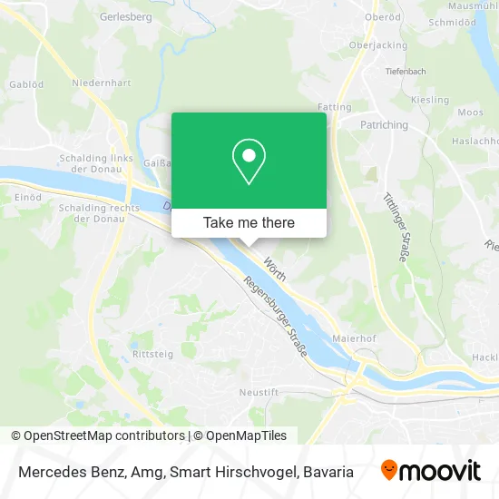 Карта Mercedes Benz, Amg, Smart Hirschvogel