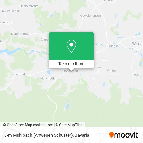 Карта Am Mühlbach (Anwesen Schuster)