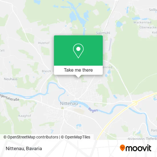 Карта Nittenau