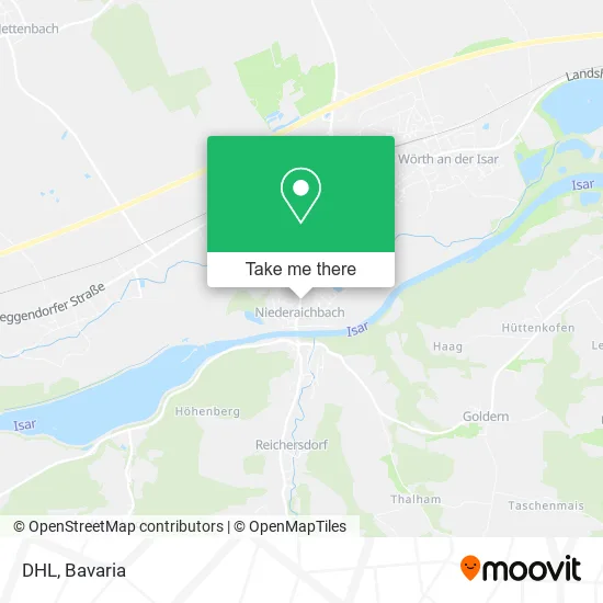 Карта DHL