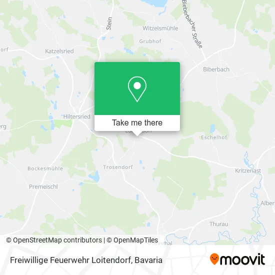 Карта Freiwillige Feuerwehr Loitendorf