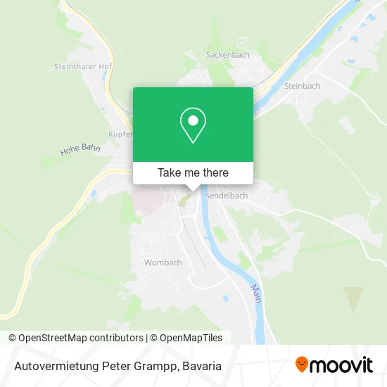 Карта Autovermietung Peter Grampp