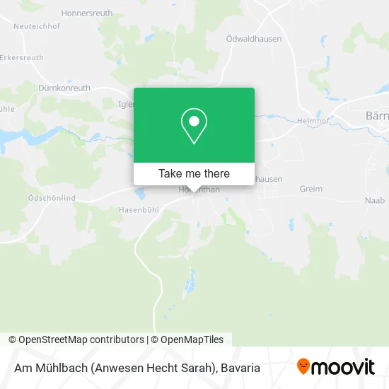 Карта Am Mühlbach (Anwesen Hecht Sarah)