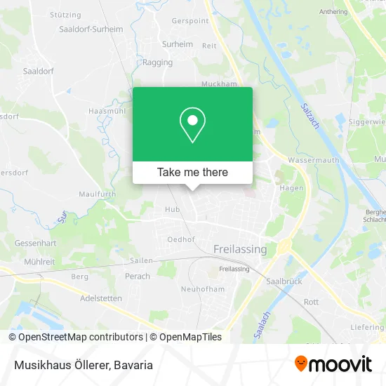 Карта Musikhaus Öllerer