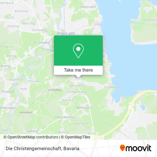 Карта Die Christengemeinschaft