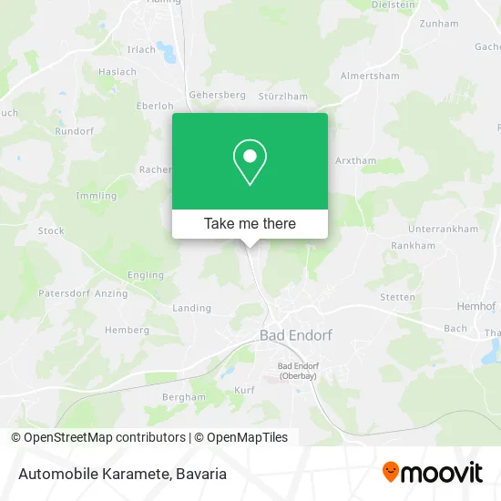 Карта Automobile Karamete