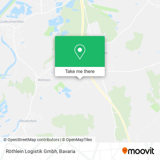 Röthlein Logistik Gmbh map
