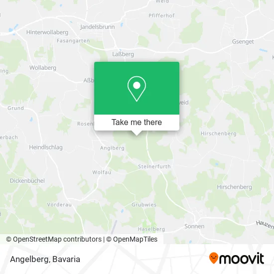 Карта Angelberg