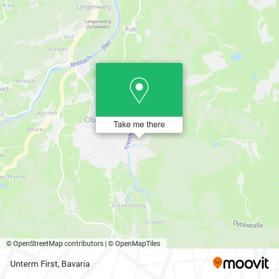 Карта Unterm First
