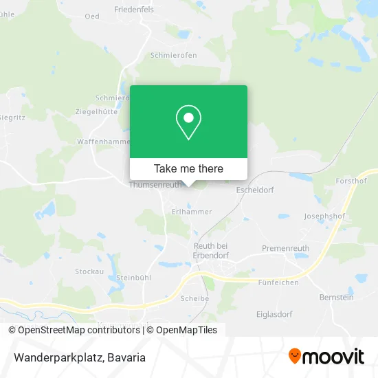 Карта Wanderparkplatz
