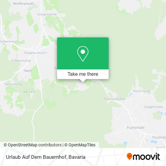 Urlaub Auf Dem Bauernhof map