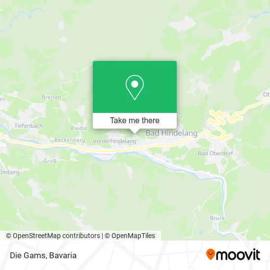 Карта Die Gams