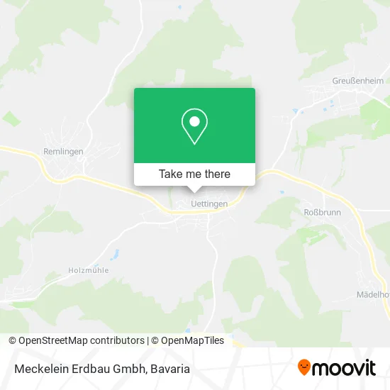 Карта Meckelein Erdbau Gmbh