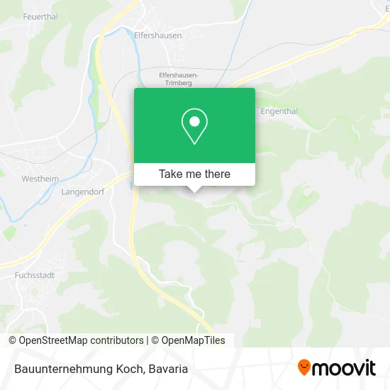 Карта Bauunternehmung Koch