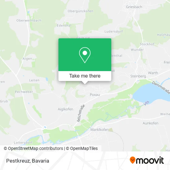 Карта Pestkreuz