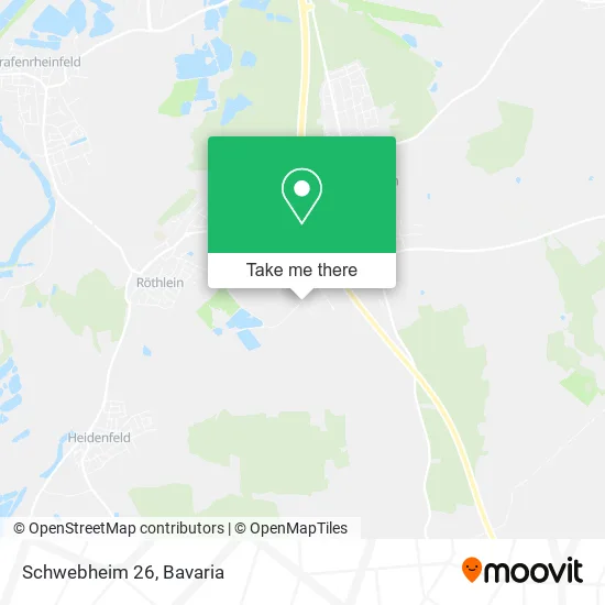 Карта Schwebheim 26