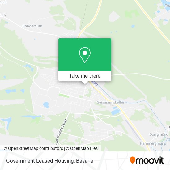 Government Leased Housing map