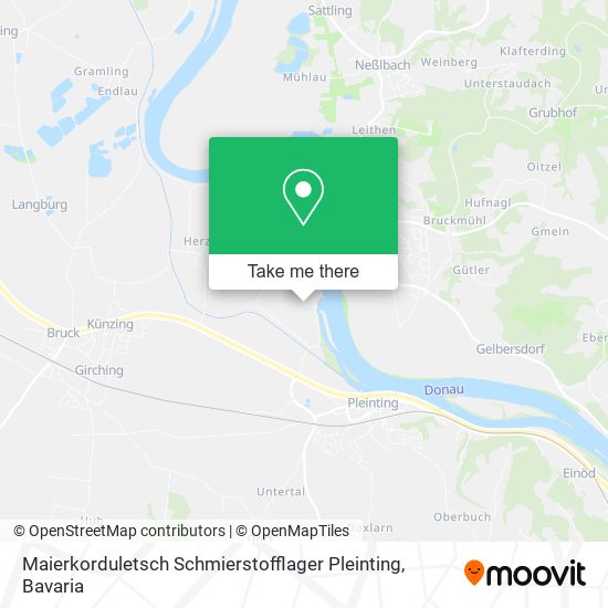 Maierkorduletsch Schmierstofflager Pleinting map