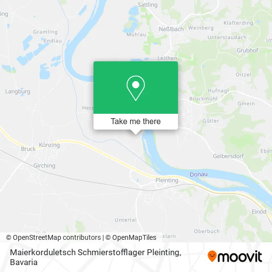 Карта Maierkorduletsch Schmierstofflager Pleinting