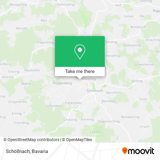 Карта Schöllnach