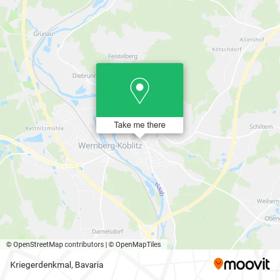 Карта Kriegerdenkmal