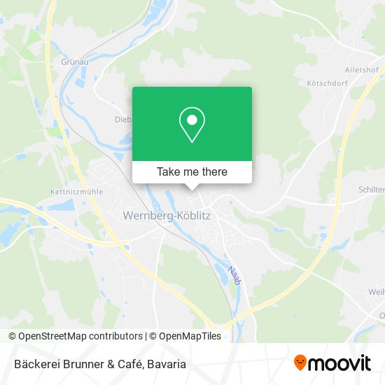 Bäckerei Brunner & Café map